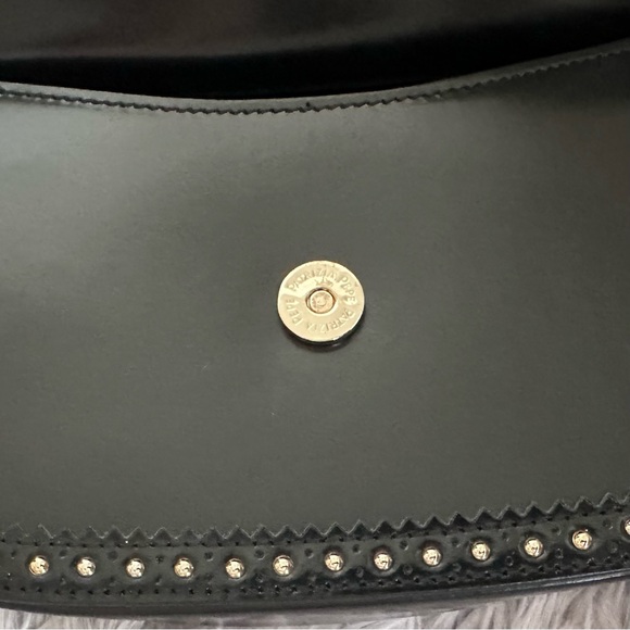 Patrizia Pepe Black Studded Shoulder Bag - Picture 14 of 16